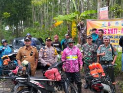 Tanggap Bencana, Darman Asper BKPH Sukosari Laksanakan Sosialisasi dan Pemasangan Plang Himbawan
