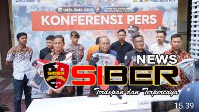 Polisi Berhasil Amankan Pelaku Perampokan Dengan Senjata Api Mainan di Kota Probolinggo