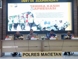 Polres Magetan Pastikan Pelayanan Secara Prima Dalam Pengamanan dan