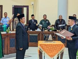 Hendrad subyakto resmi dilantik jadi PAW Anggota DPRD kabupaten Magetan