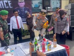 Jelang Nataru, Polres Bondowoso Musnahkan Beberapa Barang Bukti Hasil Operasi Selama Tahun 2024