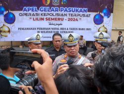 Polres Lumajang Antisipasi Kemacetan Jelang Nataru