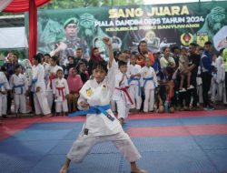 Penutupan Kejurkab Forki Dandim Cup Tahun 2024 Cetak Atlet Muda Berprestasi
