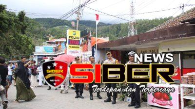 Kapolres Magetan Pimpin Langsung Pengamanan Libur Nataru di Sarangan