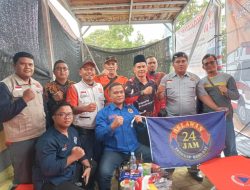 Bentuk Support Untuk Magetan H.Riyono Kunjungi Posko Nataru Relawan 24 jam dan KSL