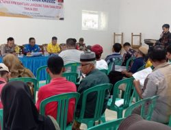 Musyawarah Penetapan Penerima BLT (DD) Desa Pekon Rejosari Berjalan Lancar