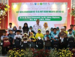 HUT ke15 Kota Kraksaan HUT ke 43. RSUD Waluyo Jati Serta Tasyakuran Diresmikannya Ruang Direksi RSUD Waluyo Jati.