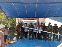 Untuk Mencukupi Kebutuhan Air Bersih Warga, ADM Perum Perhutani Bondowoso Berikan Bantuan Pipa Air