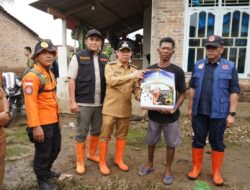 Deputi III BNPB dan Pj Bupati Pringsewu Tinjau Lokasi Terdampak Banjir