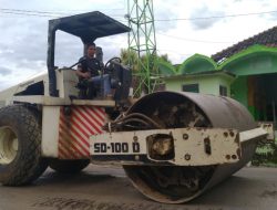 Ketua APRI Magetan Supriyanto Turun Tangan Langsung Untuk Peningkatan Infrastruktur Jalan di Dukuh Selawe.
