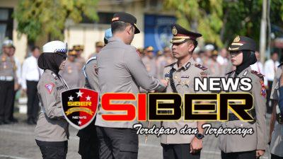 Kapolres Situbondo Pimpin Sertijab Wakapolres, Kabag SDM, Kabag Ops dan Kapolsek Mangaran