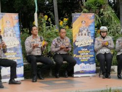 Sat Lantas Polresta Banyuwangi Gelar Ruqiyah BlackSpot dalam Operasi Keselamatan Semeru 2025
