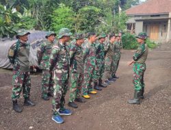 Gas poll! Apel Pagi di TMMD ke-123 Personel Siap Kebut Pengerjaan Sasaran Fisik