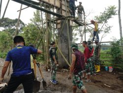 Gapura Megah Desa Totosari Segera Terwujud! TMMD KE-123 Capai Tahap Pengecoran