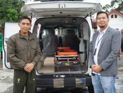 Letkol Inf Rinto Wijaya, S.A.P., M.I.Pol., M.Han, Terima 1 Unit Mobil Ambulance dari BRI Cabang Liwa