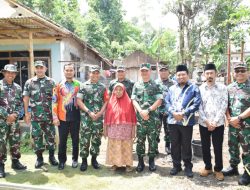 Kades Desa Gunosari Dan Trotosari Menyampaikan Terima Kasih Kepada TMMD Ke-123 Kodim 0822