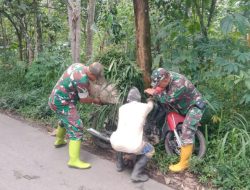 Satgas TMMD ke-123 dan Babinsa Gunosari Sigap Bantu Warga