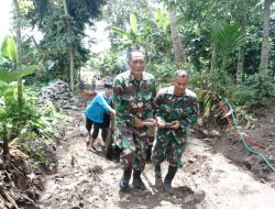 Satgas TMMD 123 Kodim 0822 Bondowoso Kejar Target Pemasangan Paving, Capai 60% Hari Ini