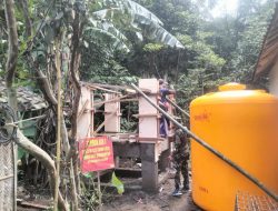 Satgas TMMD 123 Bondowoso Kebut Pengecoran Tandon Air