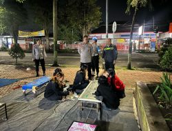 Cegah Terjadinya Kriminal Dan Premanisme Saat Ramadhan,Polres Bondowoso  Laksanakan Patroli Sahur