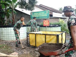 Kolam Terpal TMMD ke-123 di Trotosari Hampir Rampung, Warga Antusias Bantu Satgas
