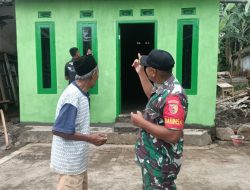 Berkat TMMD 123, Rumah Impian Pak Liwa di Gunosari Kab Bondowoso Akhirnya Terwujud