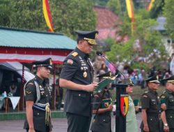 Pangdam V Brawijaya Pimpin Upacara Penutupan Dan Pelantikan DIKMATA TNI AD GEL. I TA 2025 DI SECATA RINDAM V/BRAWIJAYA Di Magetan