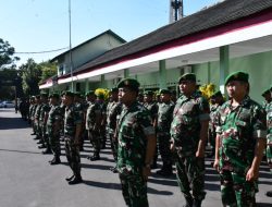 Personel Kodim Bondowoso Gelar Apel Kembali Setelah Cuti Lebaran