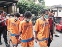 Polresta Sidoarjo Berhasil Amankan 4 Tersangka Pencurian Pipa Stainless di Tjiwi Kimia