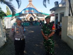 Sinergi TNI-Polri Amankan Ibadah Paskah, Babinsa Turun Langsung di Tengah Jemaat