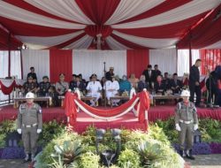 Acara Berjalan Khidmat, Meskipun Beberapa Tokoh Penting Tak Hadir di Upacara HUT ke-16 Kabupaten Pringsewu