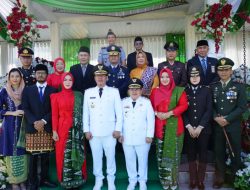 Dandim 0422/LB Hadiri Peringatan HUT Kab. Pesisir Barat Ke-12.