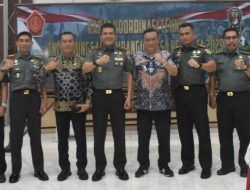 Letkol Inf Rinto Wijaya, S.A.P., M.I.Pol., M.Han., Dandim 0422/LB Hadiri Rapat Koordinasi TMMD ke-124 TA 2025