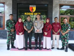 Perkuat Sinergitas, Dandim 0822 Bondowoso Terima Kunjungan Karumkit Bhayangkara Baru