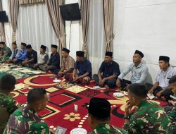 Harmoni TNI dan Rakyat, Yasinan Bersama Satgas TMMD ke-124 KODIM 0422 L/B di Pekon Pemeriahan