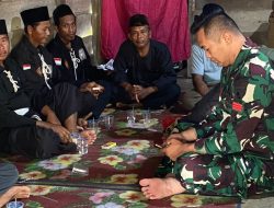 Satgas TMMD ke-124 Kodim 0422/LB Tunjukkan Kepedulian, Hadiri Takziah Warga yang Meninggal Dunia