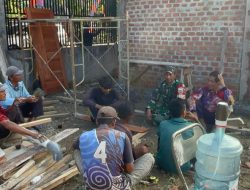 Babinsa Jadi Inspirasi, Warga Kian Semangat di Tengah TMMD Kodim 0422/LB