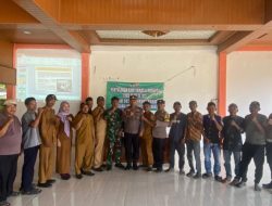 Penyuluhan Kamtibmas dan Bahaya Narkoba Warnai Kegiatan Nonfisik TMMD ke-124 Kodim 0422/Lampung Barat