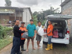 Riyono Caping : Salurkan Bantuan Darurat Untuk Korban Banjir dan Longsor Trenggalek.