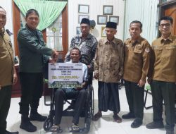 ADM Perhutani KPH Bondowoso, Serahkan Dana TJSL 100 Juta Untuk Rehabilitasi Masjid “BAITUL MU’MIN”