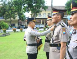 Sederet Kapolsek Pindah Tugas,Ini Pesan Kapolres Bondowoso