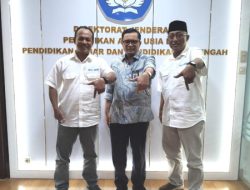 SMSI Jatim Ajak Kemen Dikdasmen Di Jakarta Berkolaborasi Tingkatkan Literasi Guru & Siswa