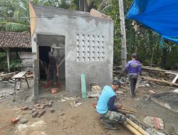 Pembangunan MCK Masjid Nurul Yakin Capai 67 Persen, Dansatgas TMMD ke-124 Kodim 0422/Lampung Barat Apresiasi Sinergi TNI-Rakyat