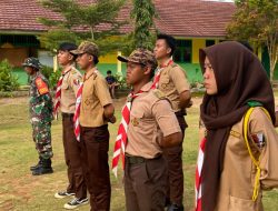 Kodim 0422/LB Buka Saka Wira Kartika di SMAN 1 Bengkunat Belimbing
