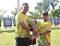 Sambut Hari Bhayangkara ke -79 Polres Bondowoso Gelar Kejuaraan Panahan