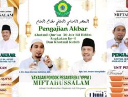 Gegap Gempita Pengajian Akbar Hafiz Qur’an 30 Juz dan Khotmil Khutub Pondok Pesantren Miftahussalam Kabupaten Pringsewu