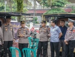 Semarak CFD di Alun-Alun Jember, Kapolres Hadiri Langsung Pelayanan Publik & Baksos Polres