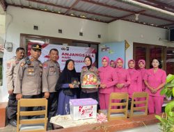 Sambut Hari Bhayangkara ke-79, Polres Situbondo dan Bhayangkari Anjangsana Purnawirawan, Warakawuri dan Anggota yang Sakit