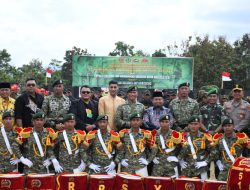 Dandim 0822/Bondowoso Hadiri Upacara Serah Terima Jabatan Danyon 514/SY Dipimpin Danbrigif 9