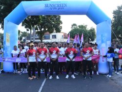 Dandim 0822 Beserta Perwira Staf Penuh Semangat Ijen Bhayangkara Run Olympiad 2025 Ramaikan HUT Polri ke-79 di Bondowoso